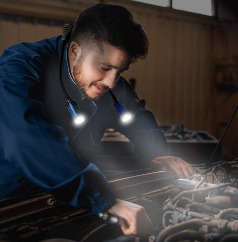 NextLED NT-6633 ideal for inspections and detailing in hands-free workflows