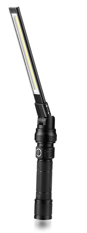 NextLED NT-7543 foldable rechargeable work light with magnetic base for hands-free garage tasks