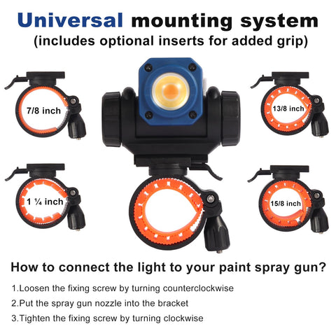 NextLED NT-R3202 detachable design enables handheld use for detailing