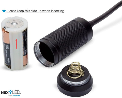 NextLED NT-7647 20-inch flexible neck reaches tight spots