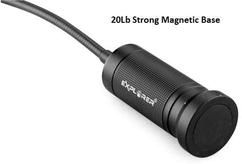 NextLED NT-7647 strong magnetic base grips metal surfaces