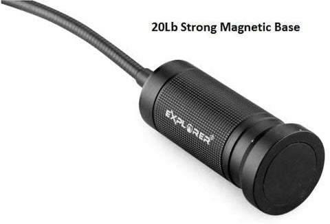 NextLED NT-7647 strong magnetic base grips metal surfaces