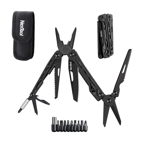 NEXTOOL 11-in-1 needle-nose pliers for precise gripping on the go