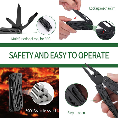 NEXTOOL 11-in-1 saw for light duty camping tasks
