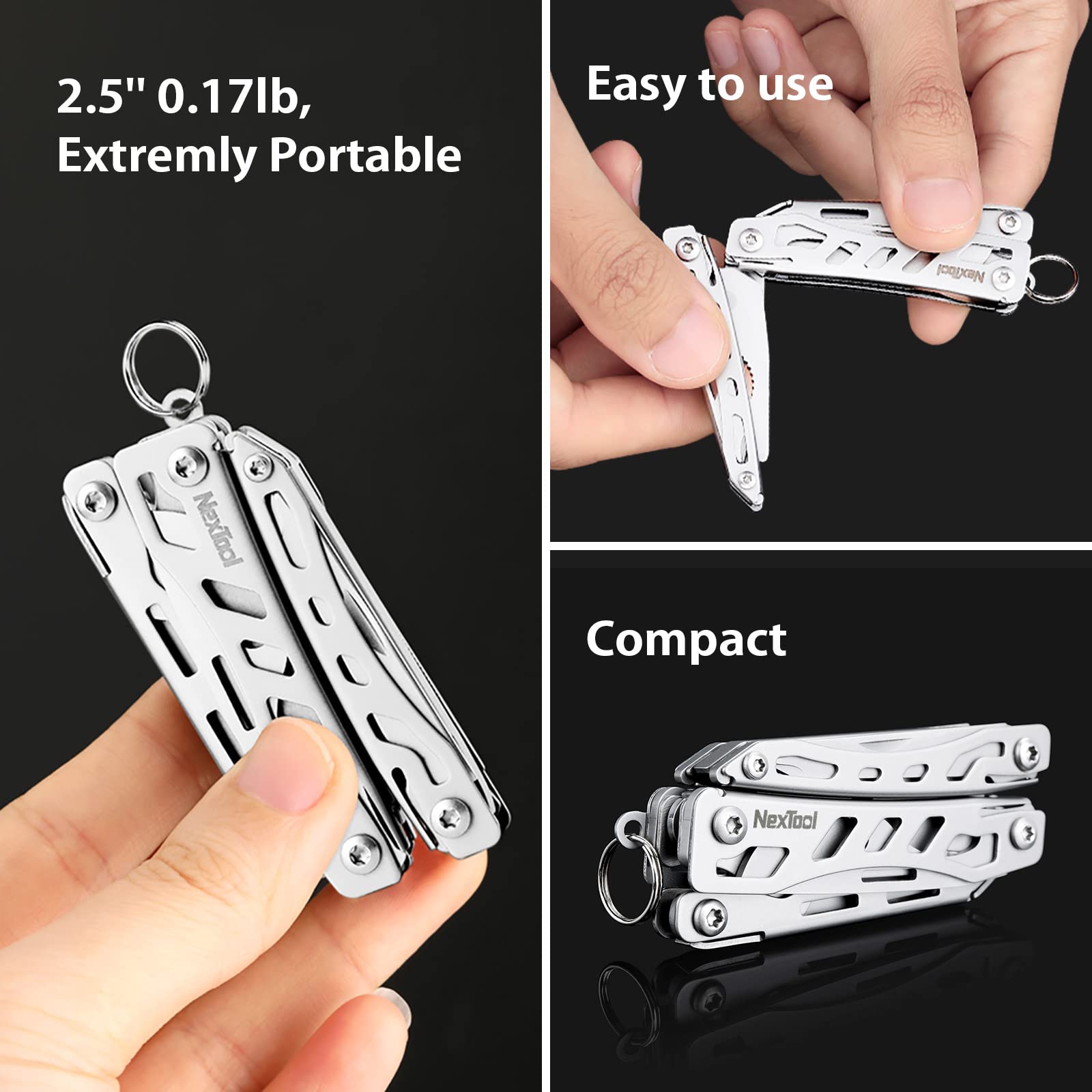 NEXTOOL Nextool EDC multitool bottle and can opener for quick breaks