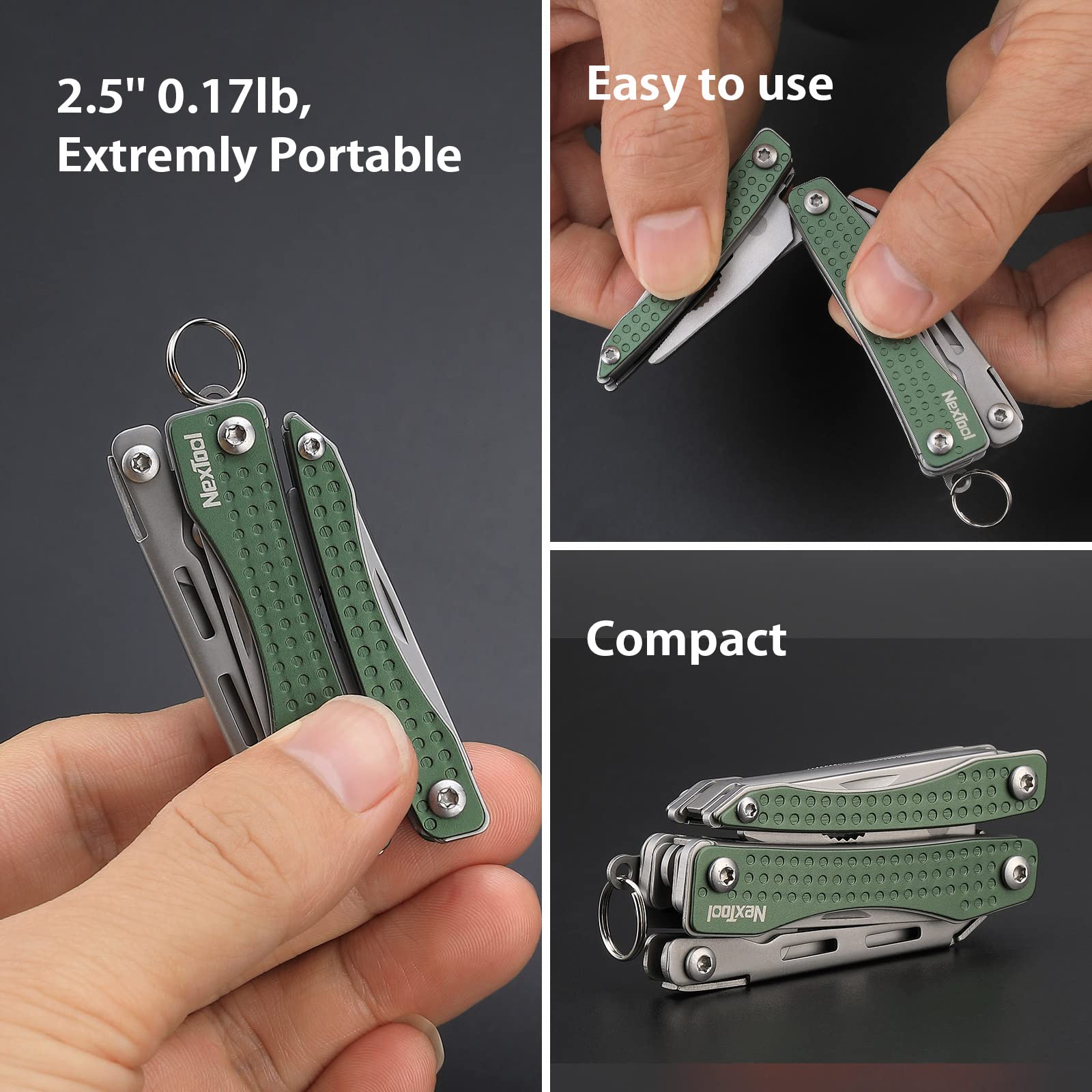 Nextool EDC bottle opener ready for outdoor refreshment and quick openings.