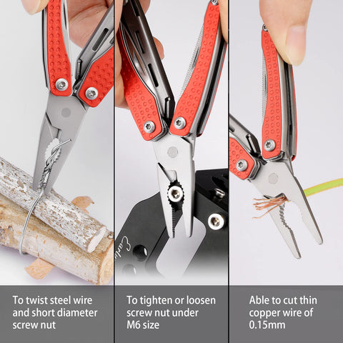 Nextool EDC Keychain Multitool can opener for camping and outdoor meals.