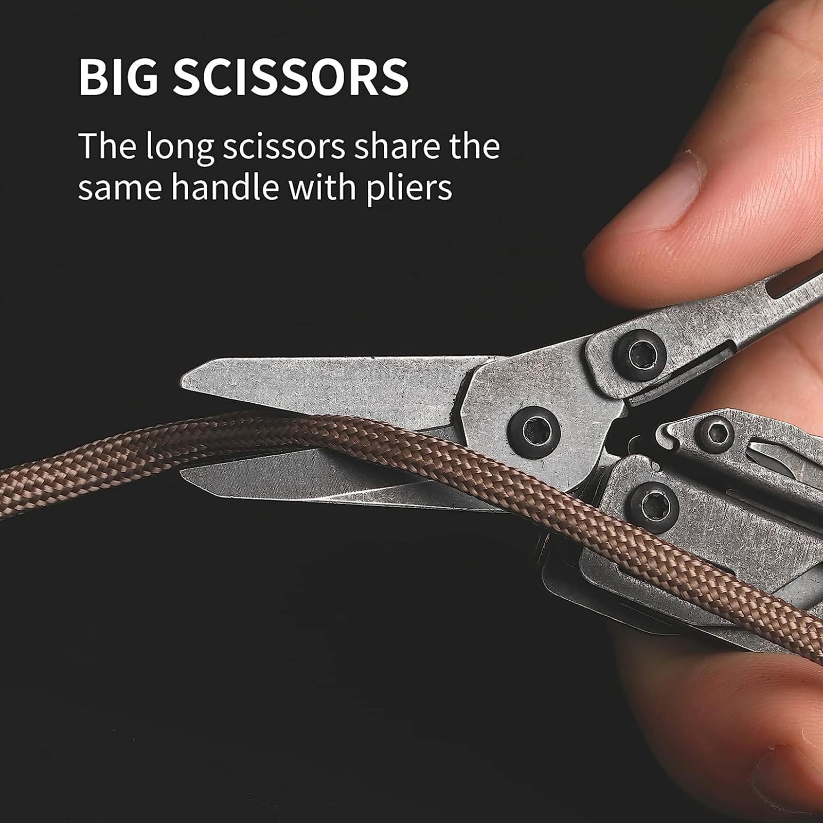 Nextool EDC multitool with knife for clean, controlled cuts