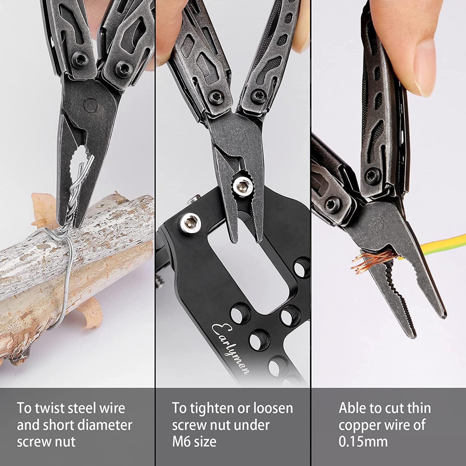 Nextool EDC multitool with nail file for quick upkeep