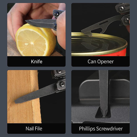 Nextool EDC multitool with screwdriver for on-the-spot fixes