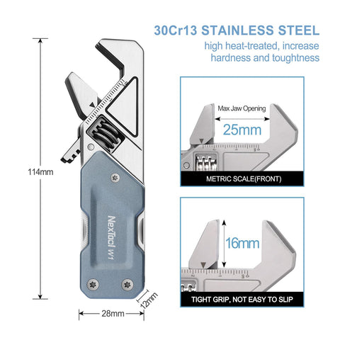 NexTool EDC folding knife ready for precise cutting tasks