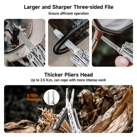 NexTool F12 mini multitool ultra-portable design fits in a pocket or bag