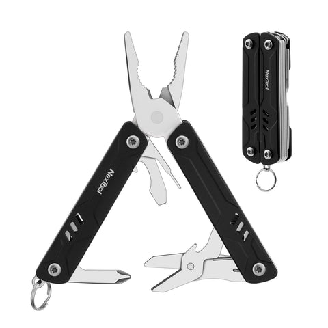 NexTool Mini Multitool needle-nose pliers for quick, on-the-go fixes.