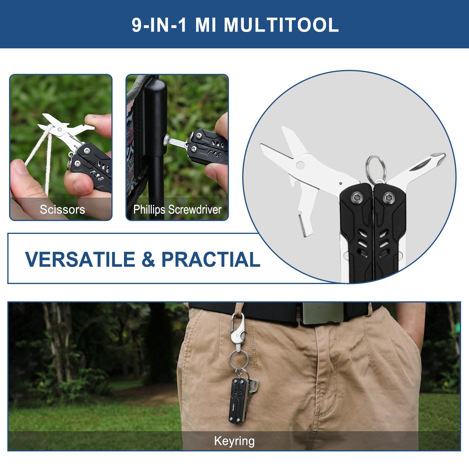 NexTool Mini Multitool SIM extractor simplifies SIM removal.