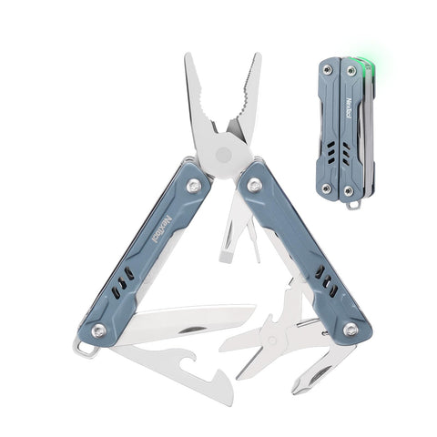 NexTool Mini Sailor S11 front view on a compact keychain multitool for everyday tasks.