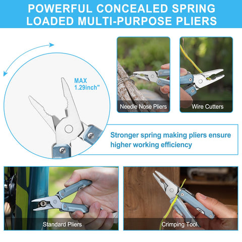 NEXTOOL W2 screwdriver and flathead bits simplify quick assembly and tweaks.