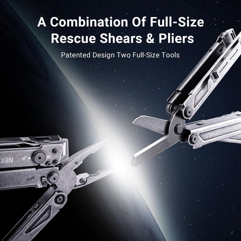 NEXTORCH Pioneer camping-ready multitool supports versatile outdoor adventures.