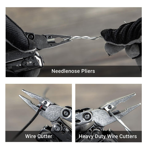 NEXTORCH Pioneer folding saw for quick cuts during camping or hiking.