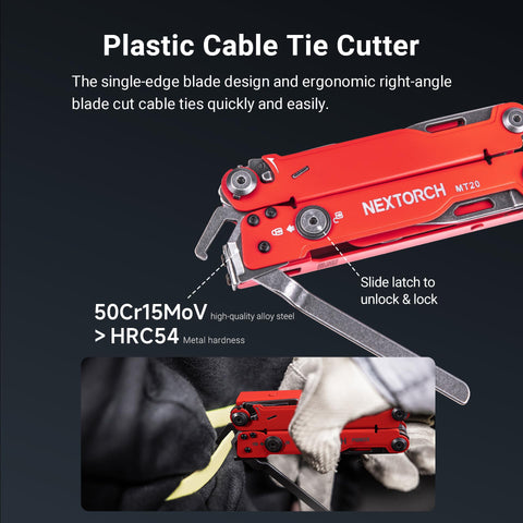 NEXTORCH Pioneer MT20 cutting hook for quick material opening