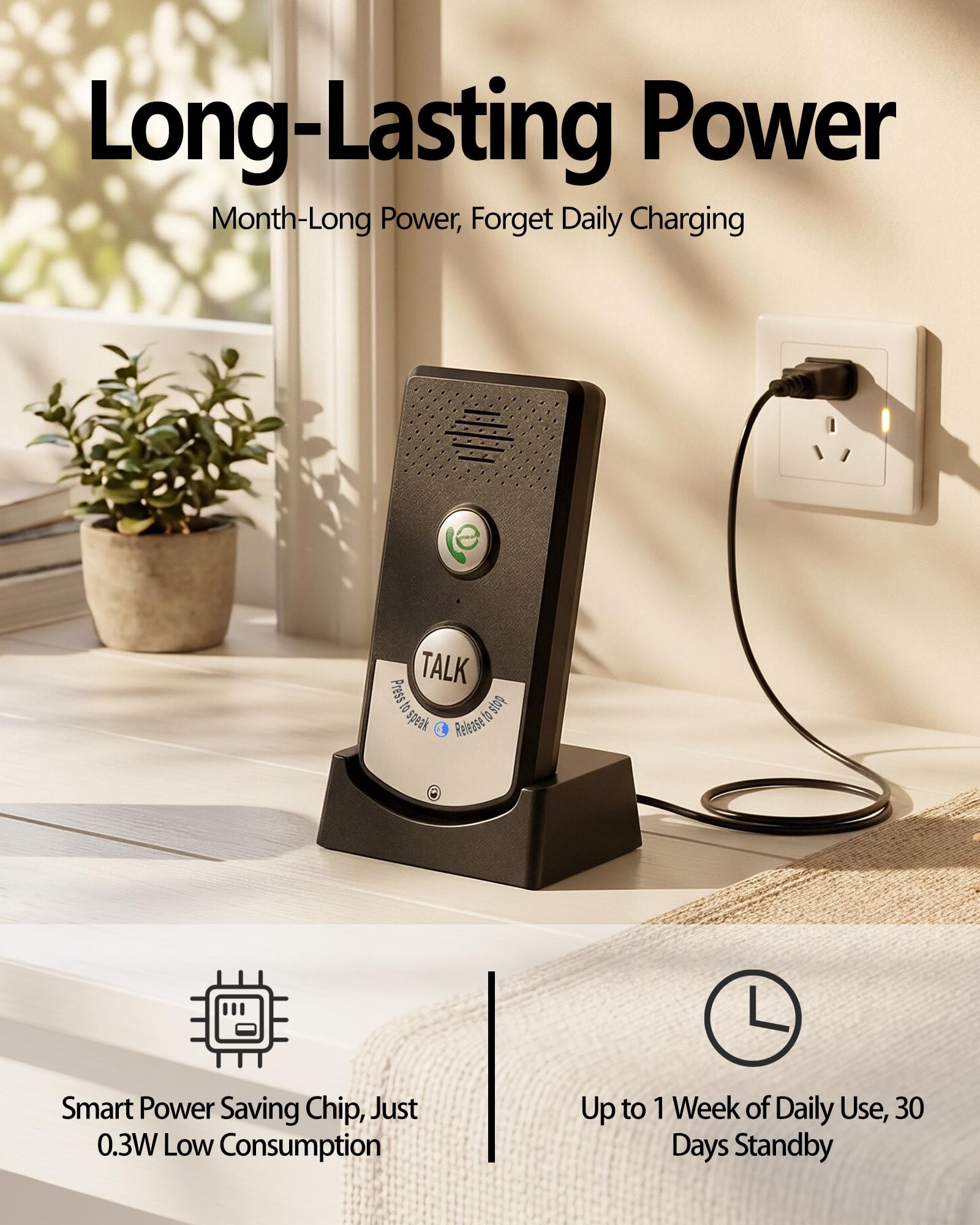 Nexytrix caregiver-friendly model with large buttons for easy use