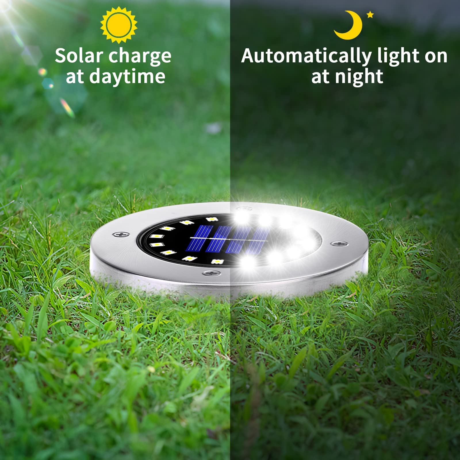 NFESOLAR no-wiring solar path light ready for installation
