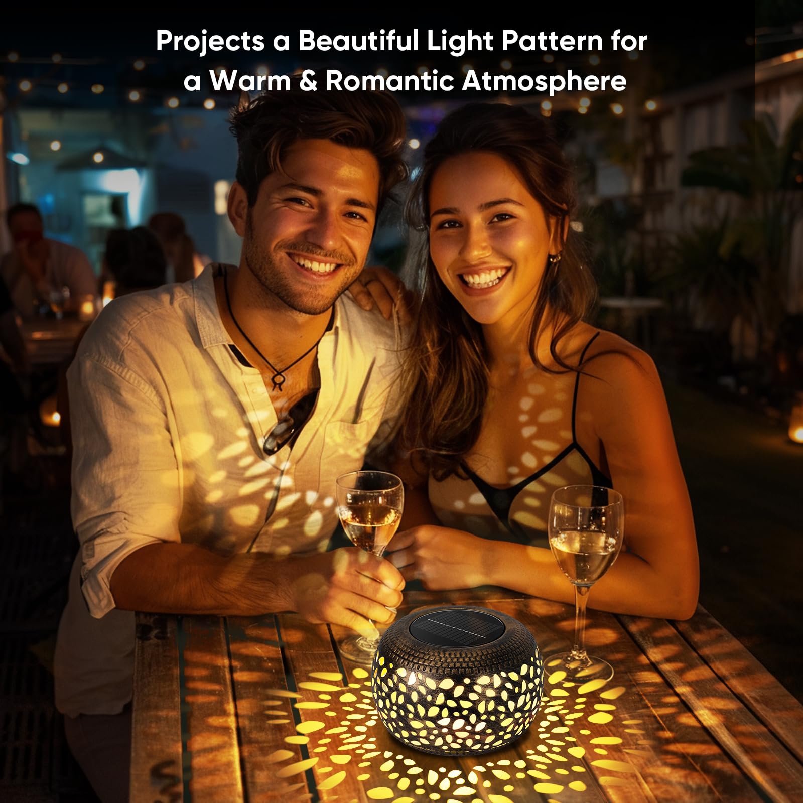 NFEVER waterproof outdoor lanterns light paths in any weather.