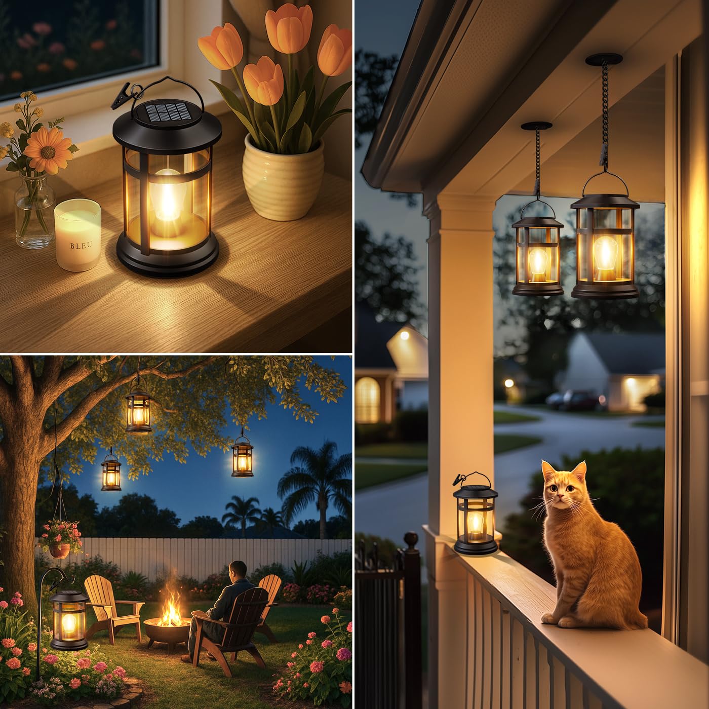 NFEVER gift-ready lanterns ideal for garden lovers.