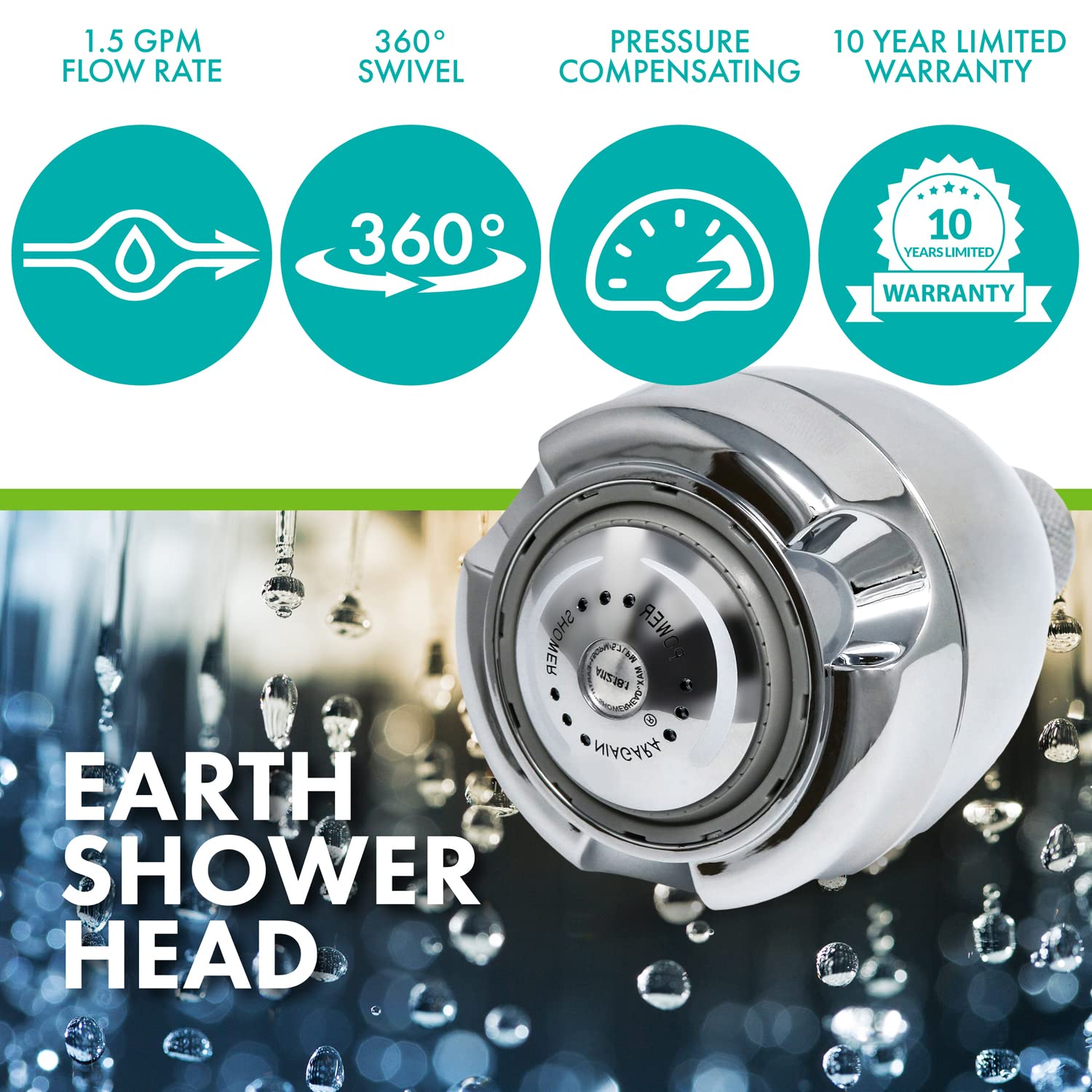 N2915CH pressure-compensation technology maintains steady spray