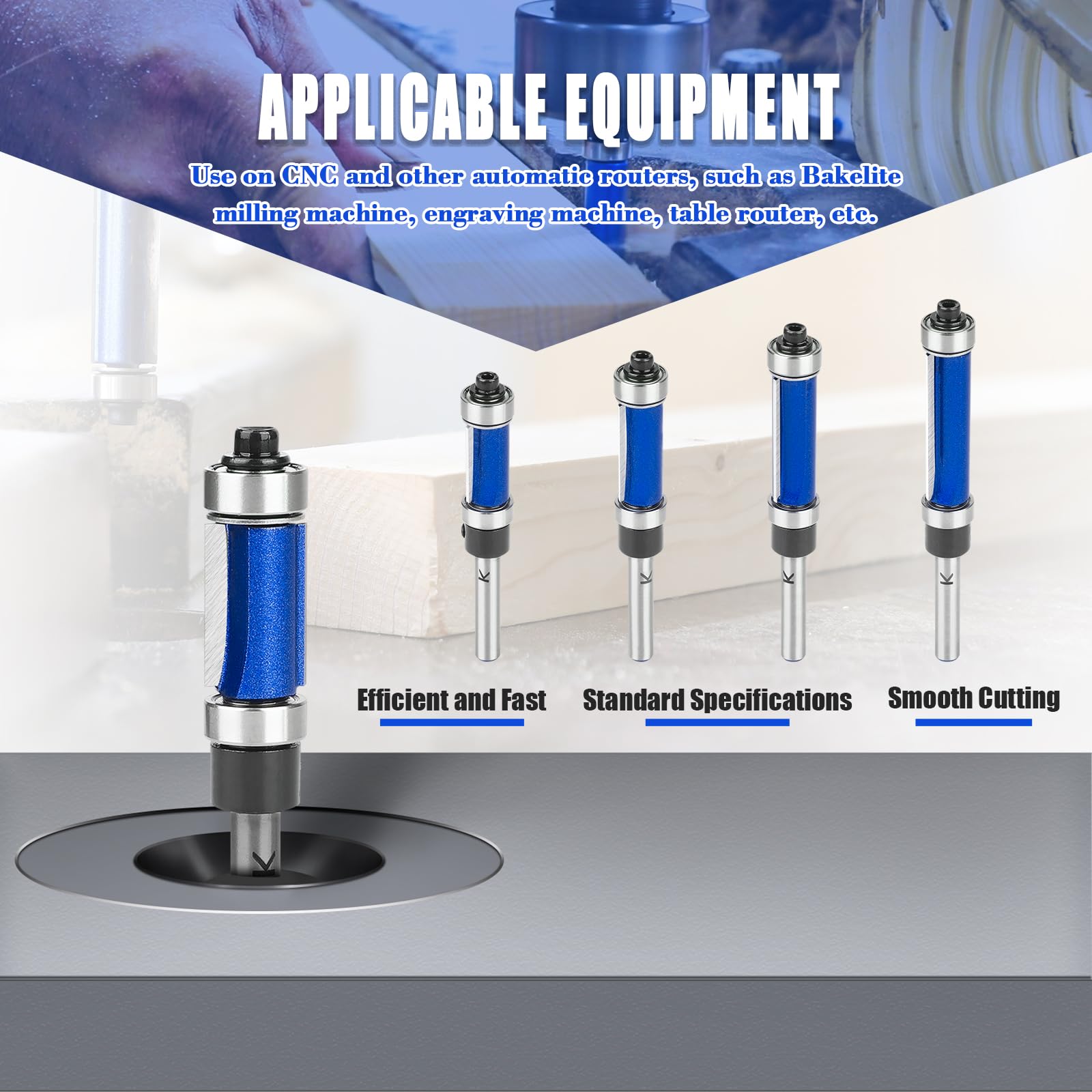 NICAVKIT suitable for hardwood, softwood, MDF, and plywood jobs