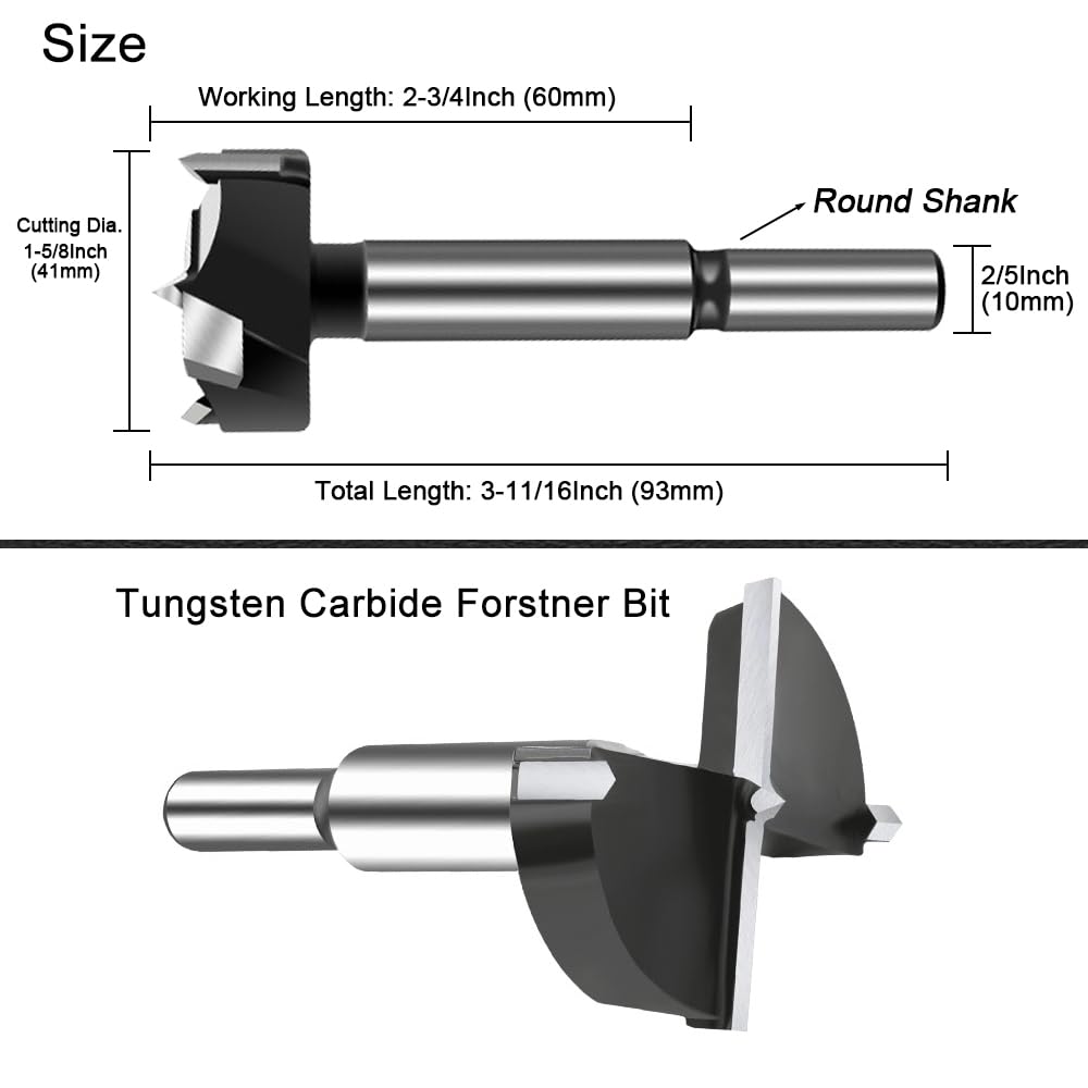 Carbide-tipped NICAVKIT bit delivers efficient drilling in hard woods