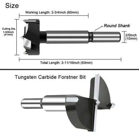 Carbide-tipped NICAVKIT bit delivers efficient drilling in hard woods