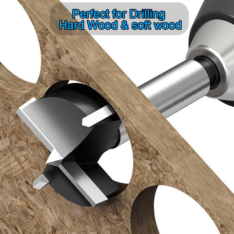 NICAVKIT multipurpose forstner bit for wood and plastic applications