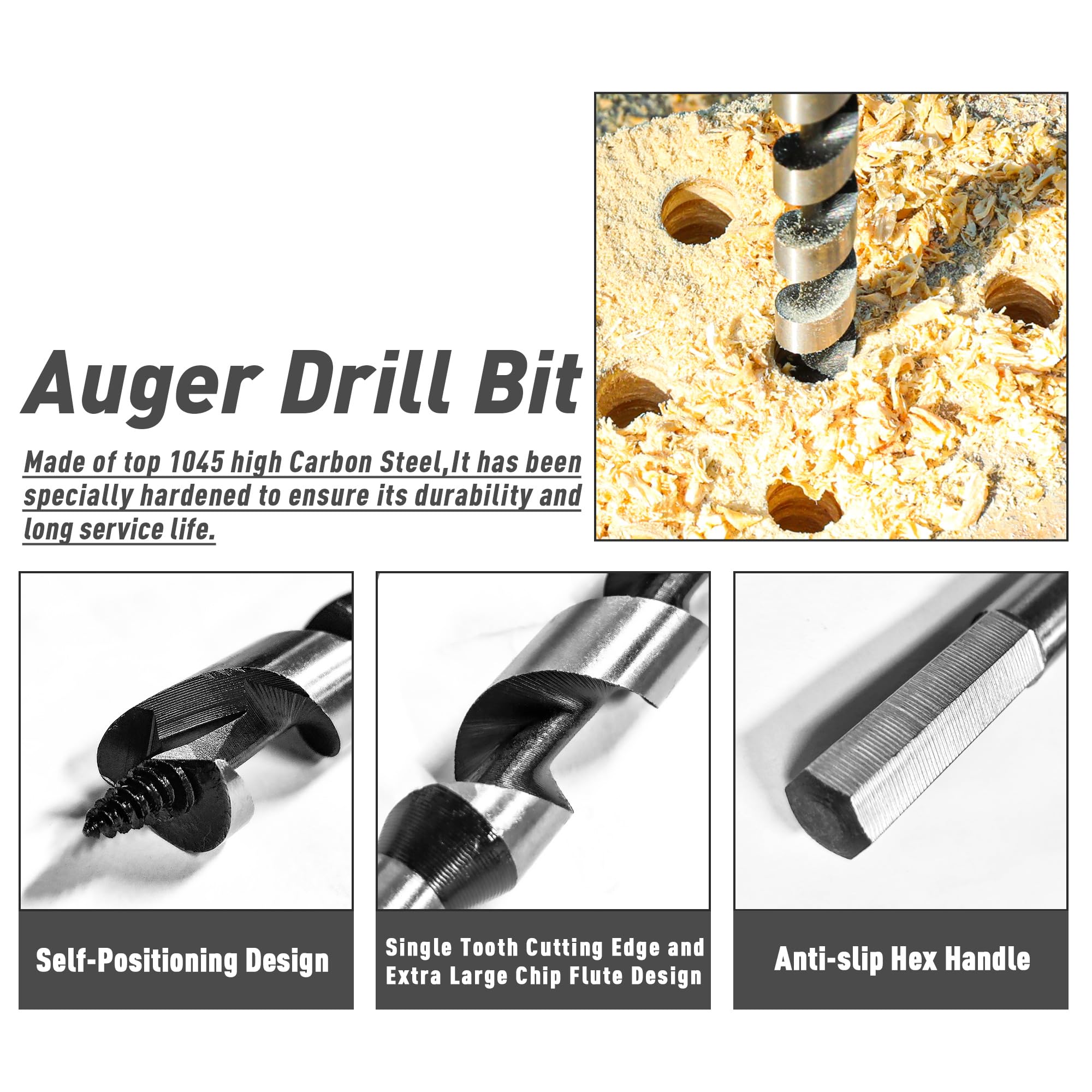 NICAVKIT wide chip flute design for faster debris removal