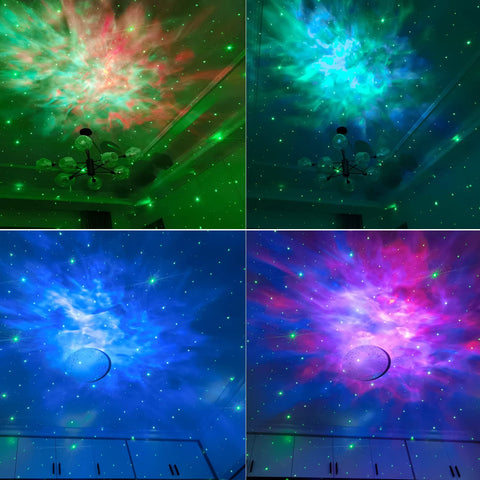 NICAYET Star Projector detachable base supports simple storage and versatile placement.
