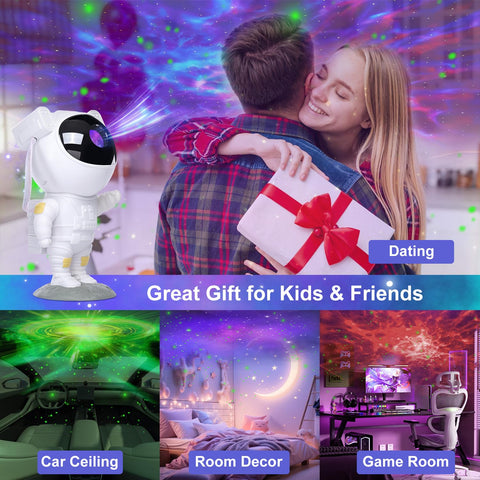 NICAYET Star Projector gift-ready packaging makes a thoughtful birthday or holiday present.
