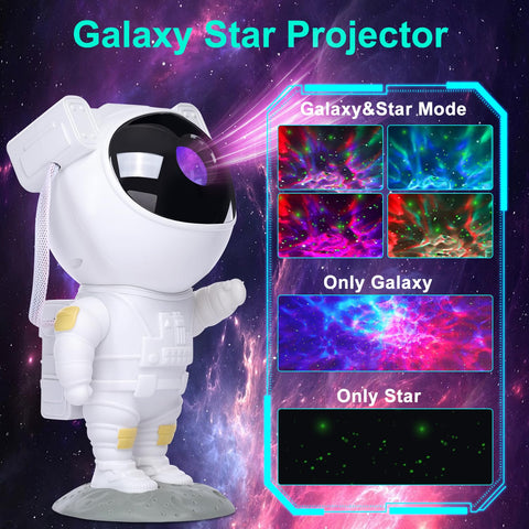 NICAYET Star Projector wall-ceiling projection for flexible room decoration.