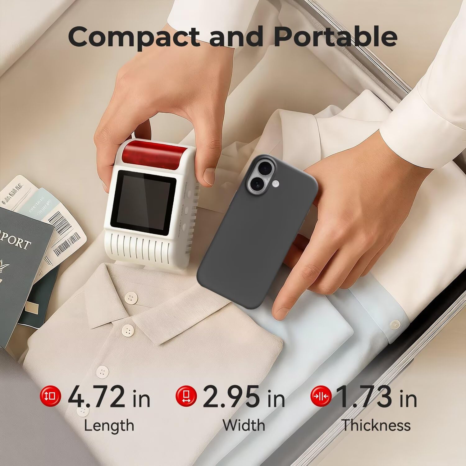 Nicbee 5-in-1 travel-friendly design for home, RV, or hotel.