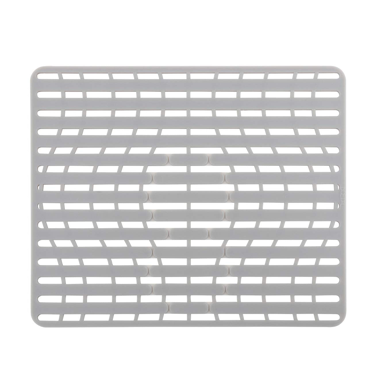 Nice Day silicone sink mat with cushion protects delicate glassware.