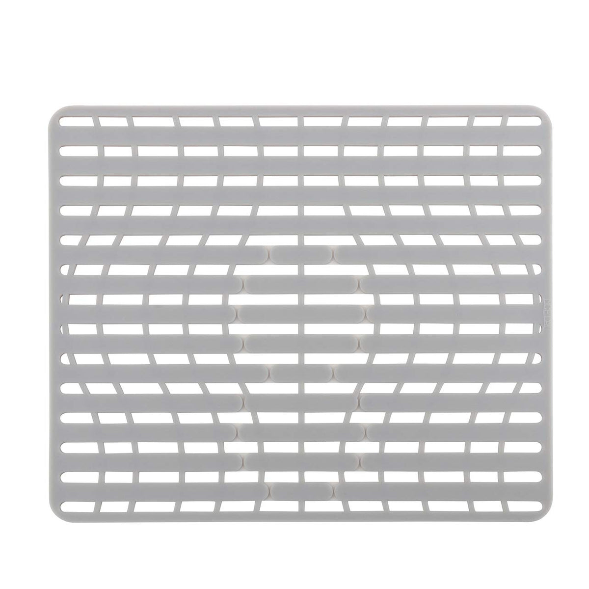 Nice Day silicone sink mat with cushion protects delicate glassware.