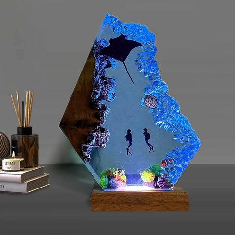 Nice Hera marine decor lamp adds whimsy to living spaces.