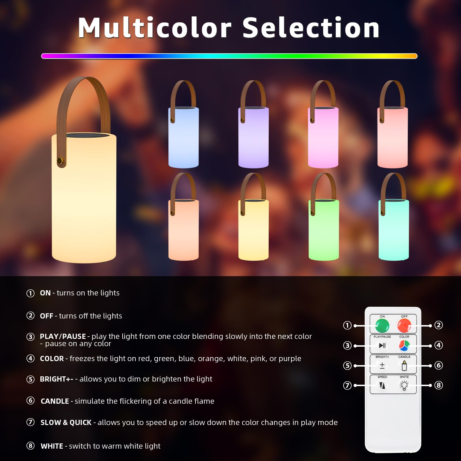 NiceBuy IP44 waterproof lantern designed for durable outdoor use.