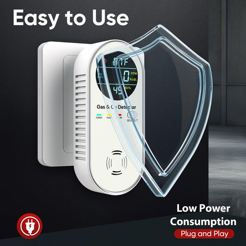 NICGOL alarm indicator with red flash and loud alert