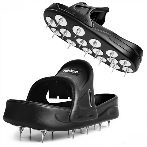 Nichiyo Sharp Spiked Shoes in slip-on style ideal for fast epoxy prep.