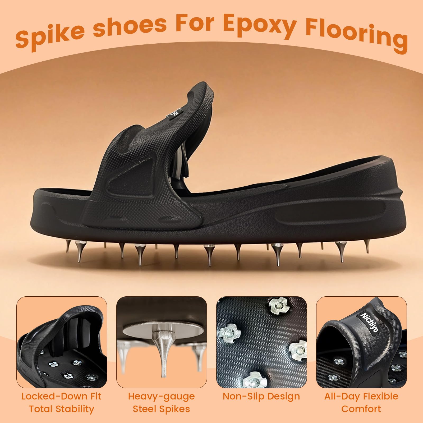Nichiyo slip-on epoxy shoes enable fast, fuss-free coating starts.