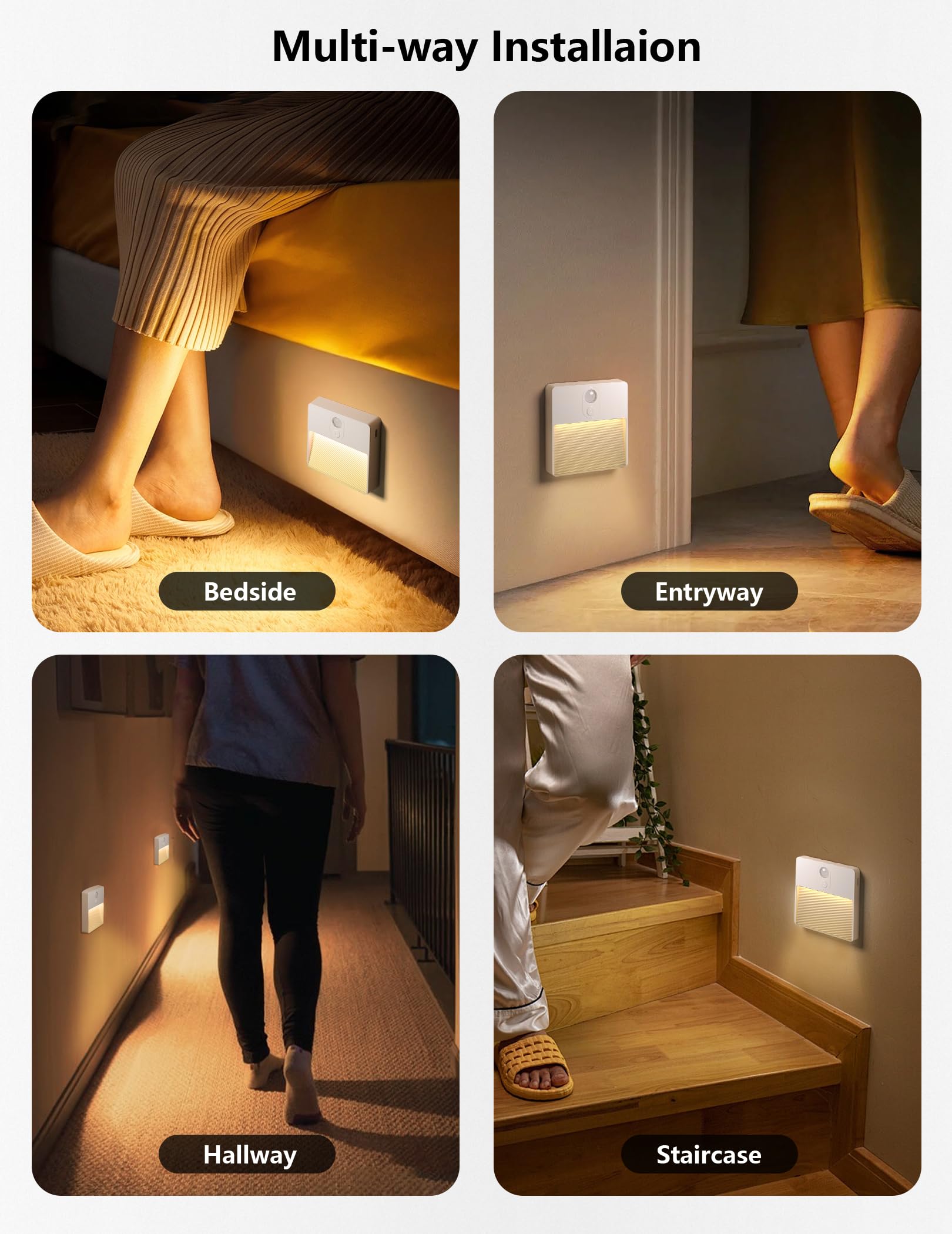 NICKLUC bathroom-safe night light for gentle, accessible night trips.