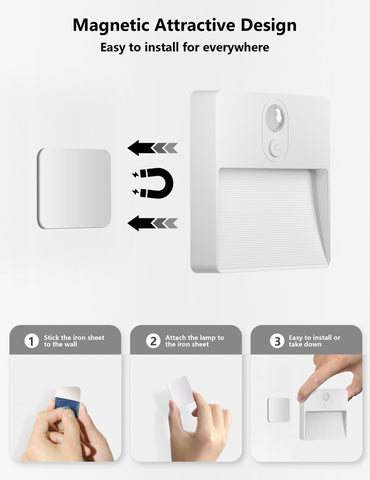 NICKLUC stepless dimming delivers eye-friendly brightness for night use.