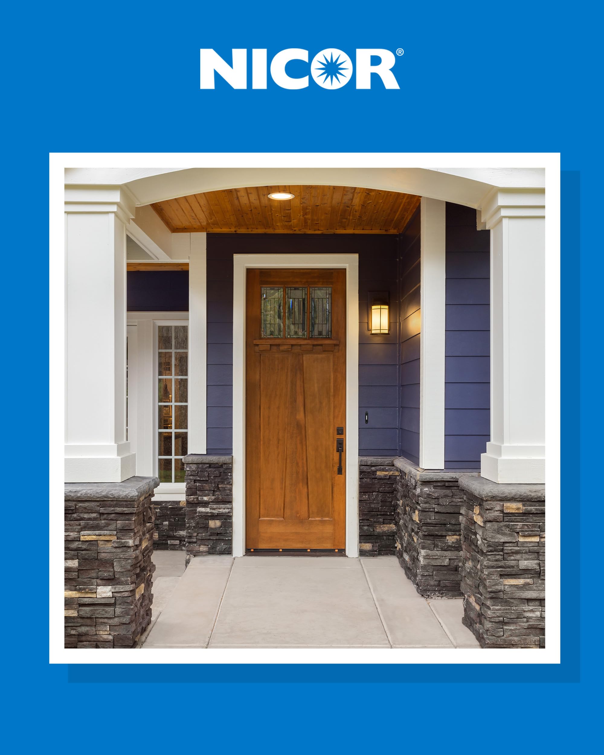 Nicor PrimeChime Plus 2 chime unit closeup showing premium finish