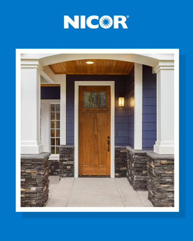 Nicor PrimeChime Plus 2 chime unit closeup showing premium finish