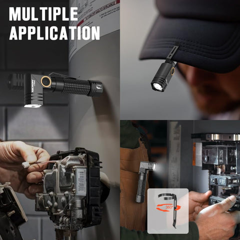 NICRON L74 Mini ergonomic grip for comfortable handling.