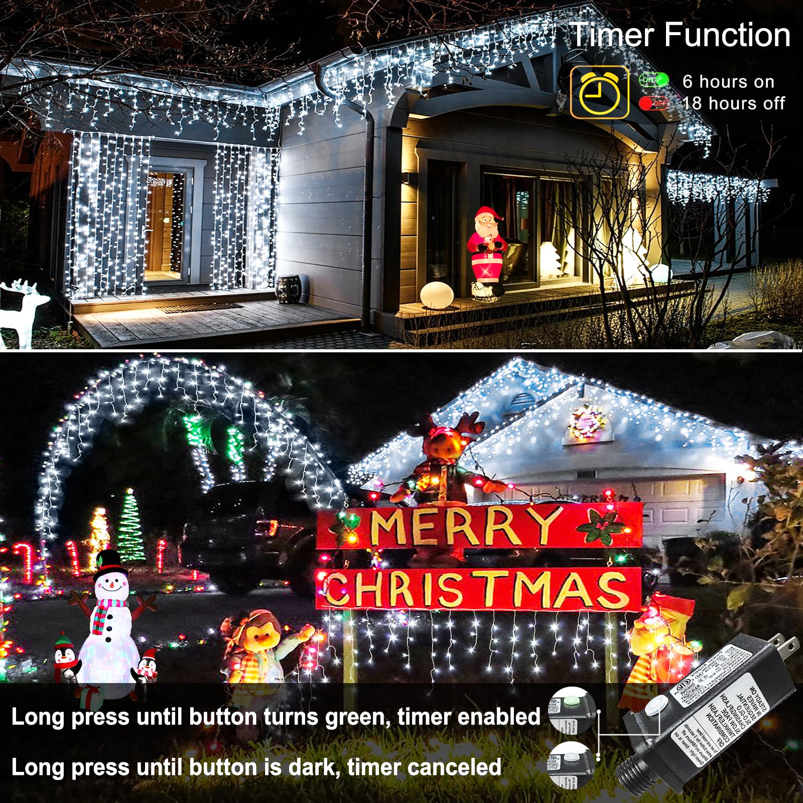 Nielfoi connectable outdoor lights allow scalable decorating across areas